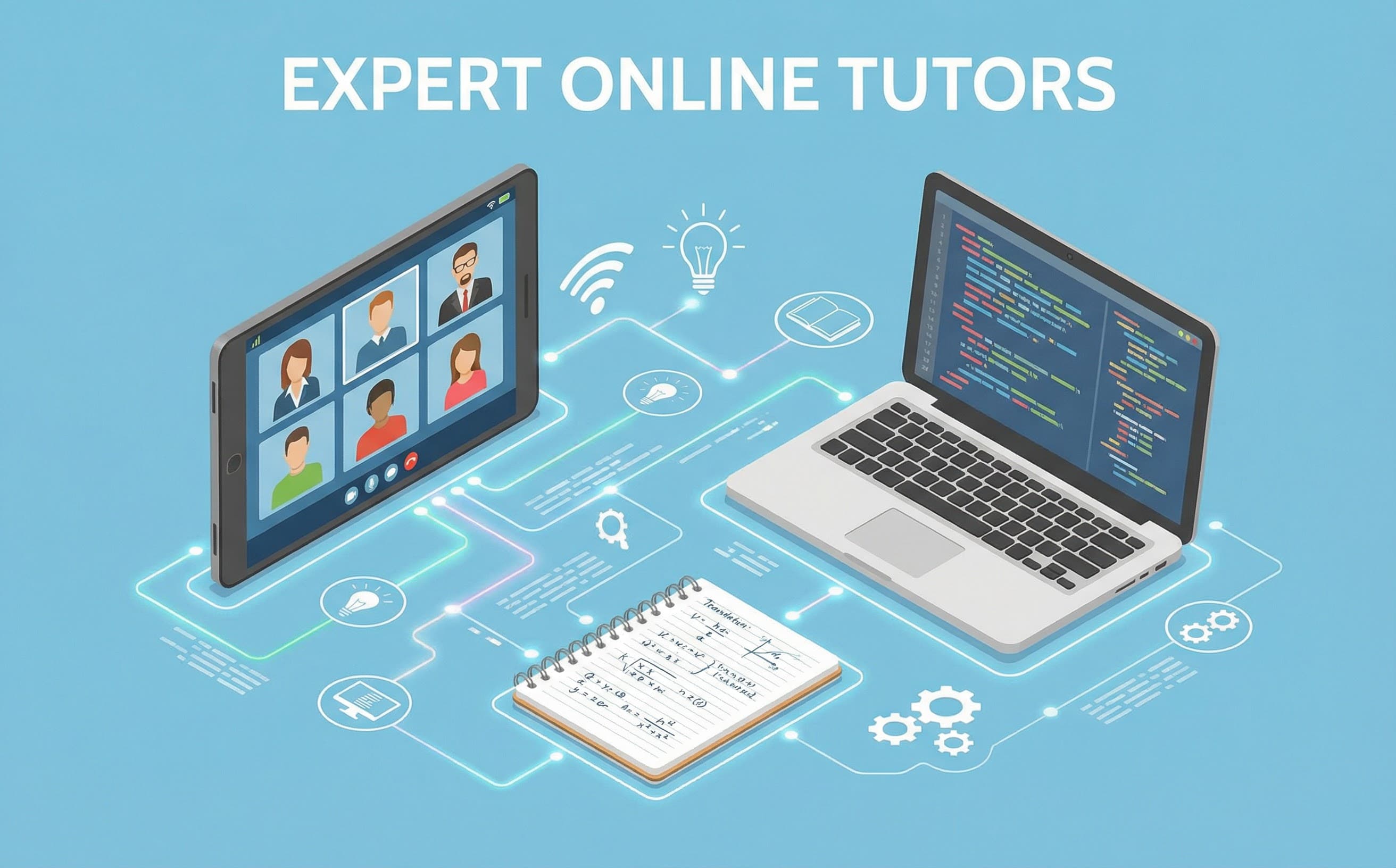 Expert online tutors - qualified teachers for live classes